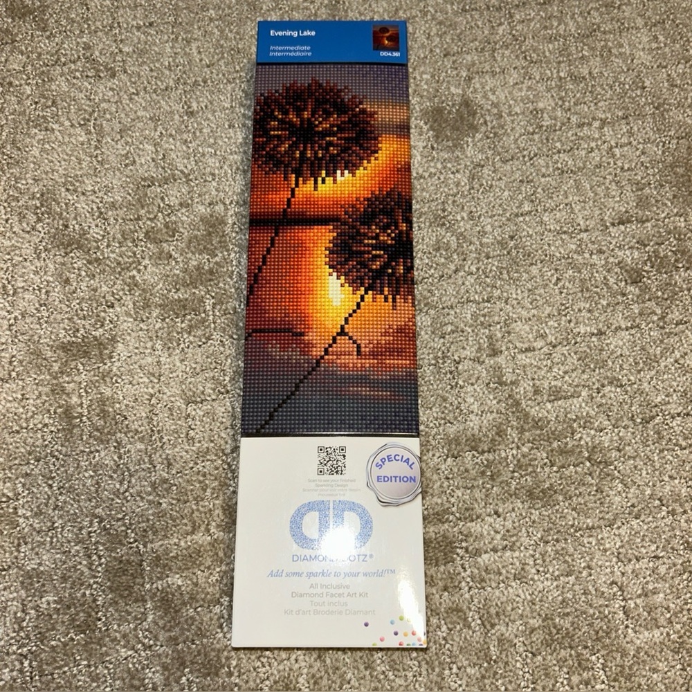 Diamond Dotz Intermediate Evening Lake Special Edition DD4.361 Facet Art Kit